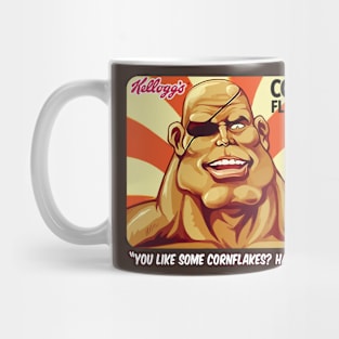 Cornflakes + Video Game Fighter (MEME) Mug